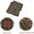 thumbnail image 4 of Christmas Checkered Tartan Table Runner - Green Buffalo Plaid Xmas Stain Resistant Washable Table Decoration for Dining/Parties/Holiday Decor, 13 x 36 Inch, 4 of 6