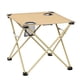 thumbnail image 1 of Mesa plegable para acampar, mesa de playa, mesa plegable con portavasos y bolso, ideal para acampar, pescar, hacer fogatas y picnics., 1 of 7