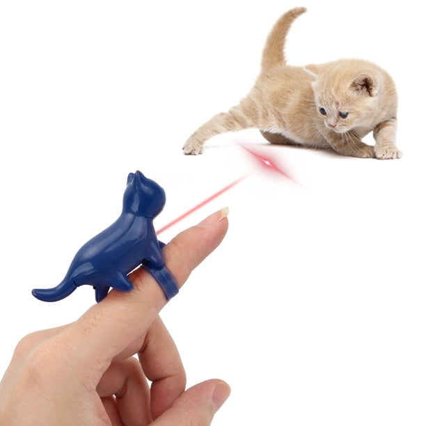 Dedo gato dedo luz lindo divertido gato dedo juguete para gato y perro jugando entrenamiento ejercicio ANGGREK Otros