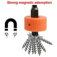 thumbnail image 6 of BLUESON 5Pcs 7Mm Orange Mini Round Magnetic Ring Pick Up Tool Used For Magnetizer Ring, 6 of 6