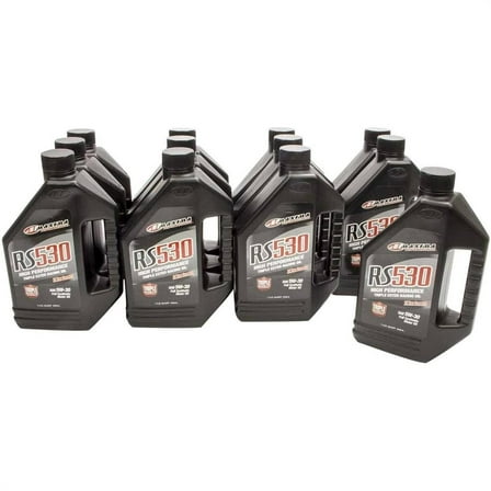 Maxima Racing Oils 22991901 RS Full Synthetic, 5W30, 12 Quarts