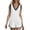 White, variant on Hurxie Women's Pajama Sets 2 Piece Long Sleeve Top and Shorts Crewneck Lounge Wear Soft Pjs with Pockets White,L