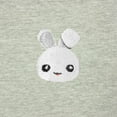thumbnail image 2 of DALIX Animals Cute Bunny T-Shirt Women's Embroidered Shirt Large Heather Gray, 2 of 6
