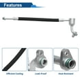 thumbnail image 4 of A/C Refrigerant Liquid Hose for Land Rover Rand Rover Evoque 2012-2017 Pressure Hose Air Conditioning Pipe Line No.LR061889 Rubber Iron, 4 of 6