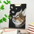 thumbnail image 5 of FMSHPON Cartoon Cat Butterfly Clipboard Hardboard Wood Nursing Clip Board and Pull for Standard A4 Letter 13x9 inches, 5 of 7