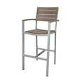 thumbnail image 1 of Source Contract SC-2404-173-GRY Vienna Bar Arm Chair, Gray, 1 of 1