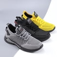 thumbnail image 5 of YUDAI Men's Slip-On Walking Shoes – Non-Slip, Breathable Mesh Sneakers for Gym, Workout & Everyday Wear, 5 of 6