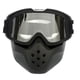 thumbnail image 1 of Windproof Motorcycle Goggles for Open Face Helmets - Retro Motocross Shatter-Proof Lens, 1 of 5