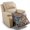 Multicolor - Mandala Floral, variant on DISNIMO Aztec Leopard Print Armchair Slipcover Armless Recliner Cover Anti-Slip Sofa Cover