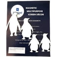 thumbnail image 3 of DCentral Penguin Family Flexible Screen Magnets: Double-Sided. Bright White-Easier to See Day & Night. Decorative. Helps to Stop Walking into Screens, Covers Small Tears in Screens, 3 of 8