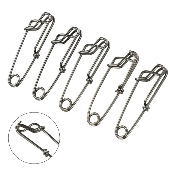 5 Pcs Long Line Clips Snap Swivel Longline Branch Hanger Tuna Fishing Connectors