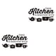 thumbnail image 3 of Cateissary PVC Wall Sticker Decoration Art Decals Kitchen Decorative Accessory Poster Stickers Letters English for Restaurant Glass Negro 52x30cm 2Conjunto, 3 of 6