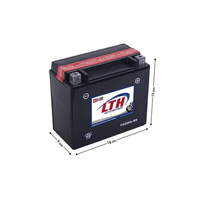 Batería AGM LTH para Moto ATV UTV BRP (Can-Am) Commander 1000 2012 1000cc CTX20HL-BS