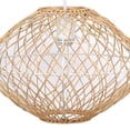 thumbnail image 3 of LumiSource Nest Natural 10.5" Rattan Pendant Light, 3 of 4