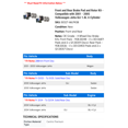 thumbnail image 2 of Front and Rear Brake Pad and Rotor Kit - Compatible with 2001 - 2005 Volkswagen Jetta GLI 1.8L 4-Cylinder 2002 2003 2004, 2 of 2