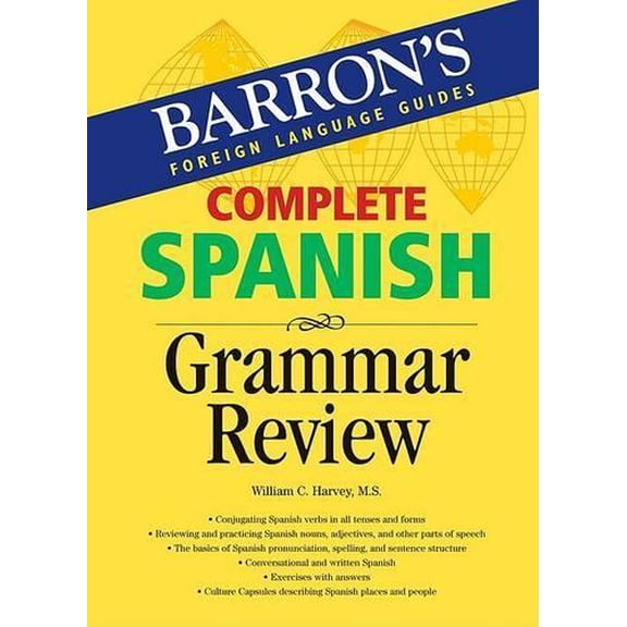 Pre-Owned Complete Spanish Grammar Review (Barron's Foreign Language Guides) (Spanish Edition) (Paperback) 0764133756 9780764133756