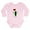 Petal Pink, variant on CafePress - Pickle Holding Heart Balloon Body Suit - Long Sleeve Cotton Baby Bodysuit