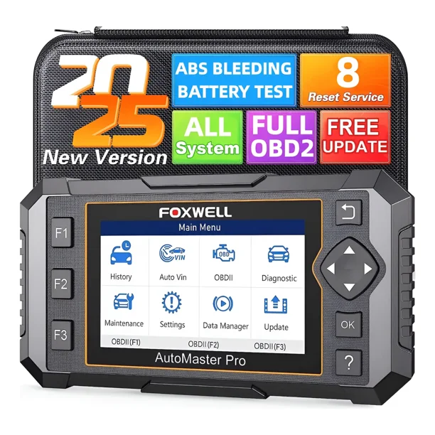 Escáner NT624 Obd2 Automotriz Todo Sistema 8 Funciones De Reset