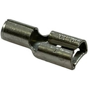 (100) Non-Insulated 12-10 Gauge Female Quick Disconnect Connector .250 Stud Electrical Wire Terminal - USA