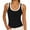 #H-Black, variant on TRUNZI Tank Tops for Women Color Blocked Scoop Neck Slim Fit Ribbed Kint Pull On Lightweight Camisole Tops,Black,Size L