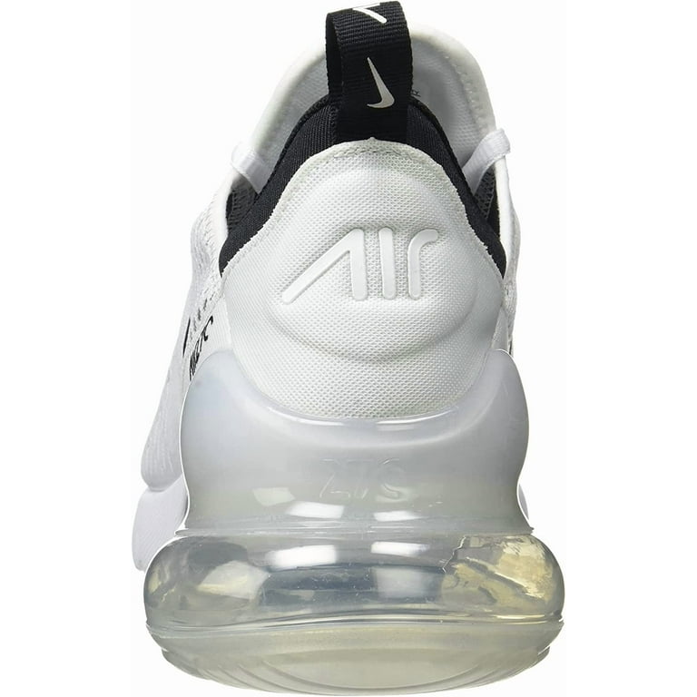 Nike Air Max 270 AH8050-100 Men's White & Black Running