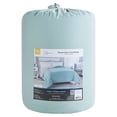 thumbnail image 2 of Mainstays Reversible Microfiber Printed Comforter, Aqua to Grey, Twin/Twin XL, 2 of 5