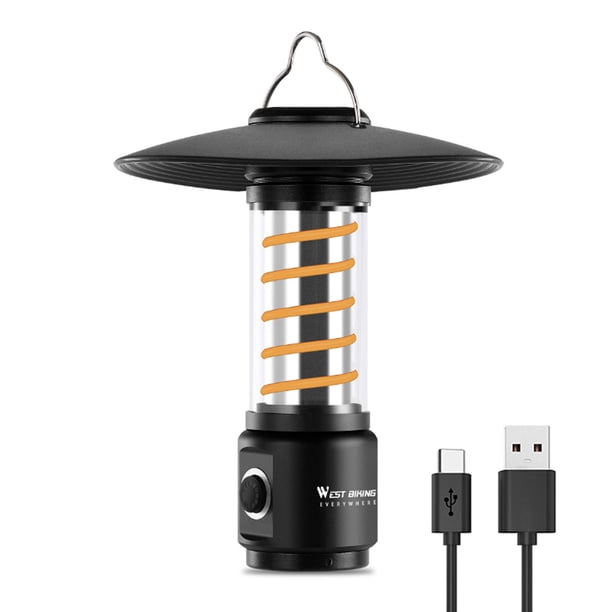 Linterna LED 400LM 4 Modos Impermeable Ndcxsfigh para Barbacoa Senderismo Camping