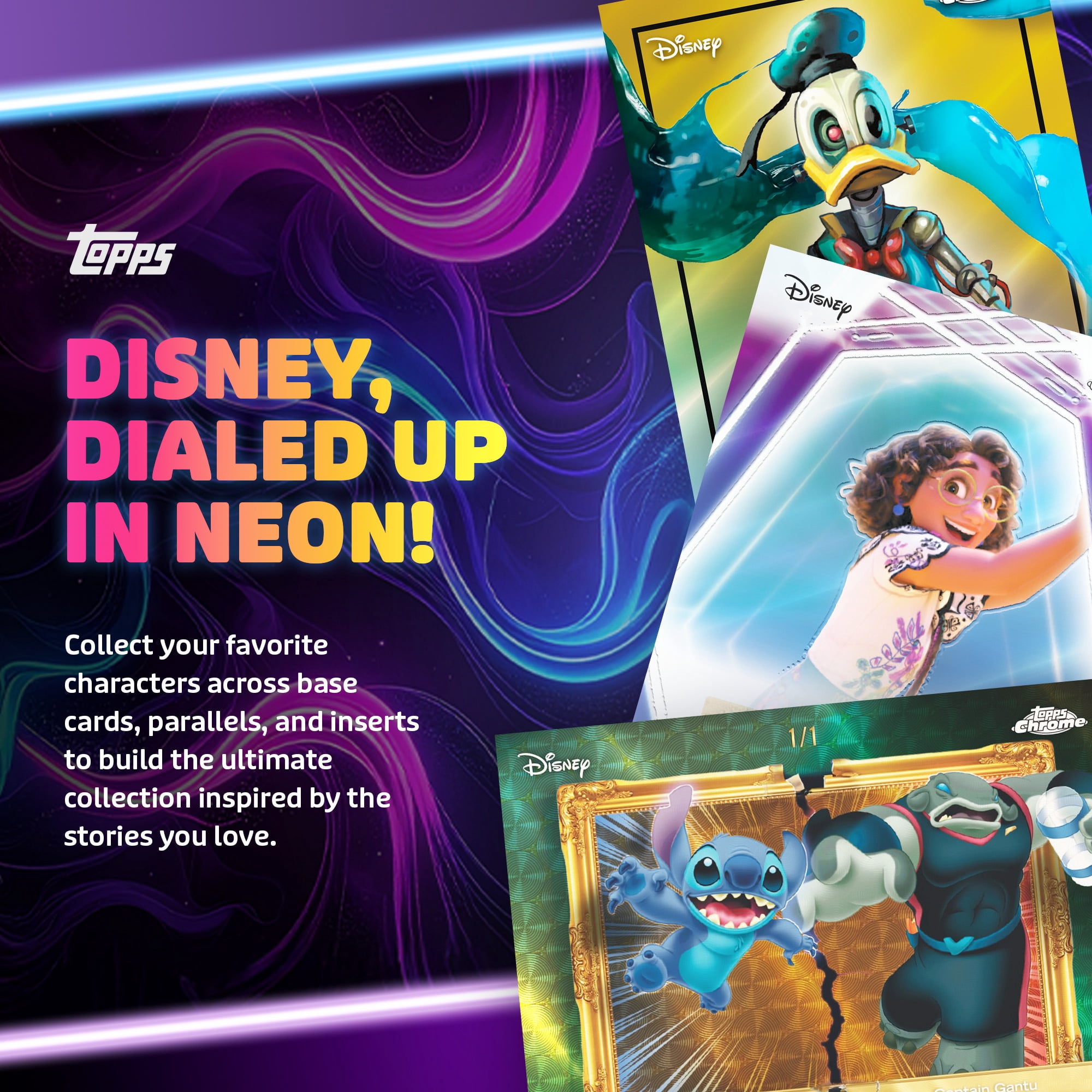 2026 Topps Disney Neon - Factory Sealed - Value Box