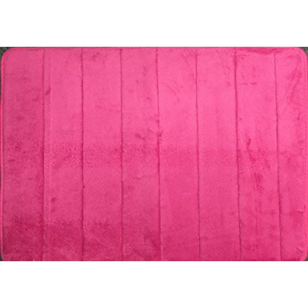 WPM'S Incredibly Soft and Absorbent Memory Foam Bath Mat, 17 By 24inch