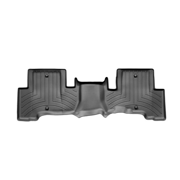 WeatherTech Custom Fit FloorLiners compatible with 2010-2013 Acura ZDX - 2nd Row, Black