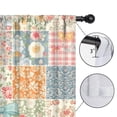 thumbnail image 4 of Pioneer Flower Floral Print Pattern Teens Curtains,Teens Insulated Curtains Set Of 2,Bedroom Essentials,Toddler Room Decor 52"x84", 4 of 5