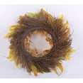 thumbnail image 6 of Bcylexb Fall Floral Wreath for Front Door, 17.7" Artificial Hanging Door Wreath Seasonal Decorations for Wall Porch Window Home, 6 of 9
