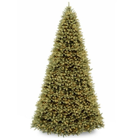 12ft. Feel Real Downswept Douglas Hinged Tree with 1200 Clear Lights (Incomplete, Box 2 Of 2 Only)