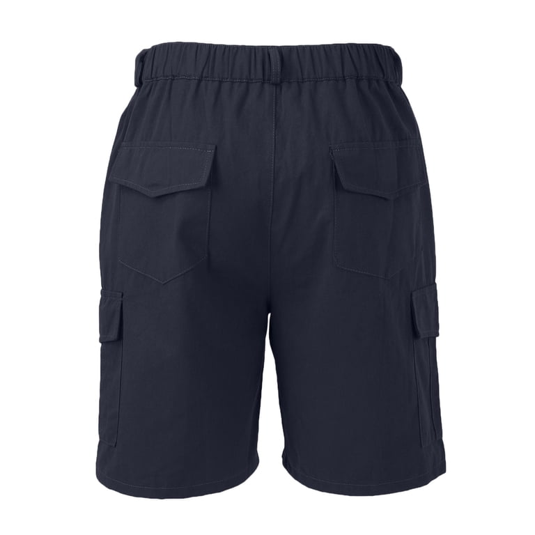 Men's Cargo Shorts Summer Straight Leg 7 Inch Inseam Shorts Casual