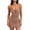 Coffee, variant on Evening Party Womens Cocktail Dress Mini Red Ruched Sleeveless Slip Dress Bodycon Cutout Backless V Neck Slim Fit Dresses