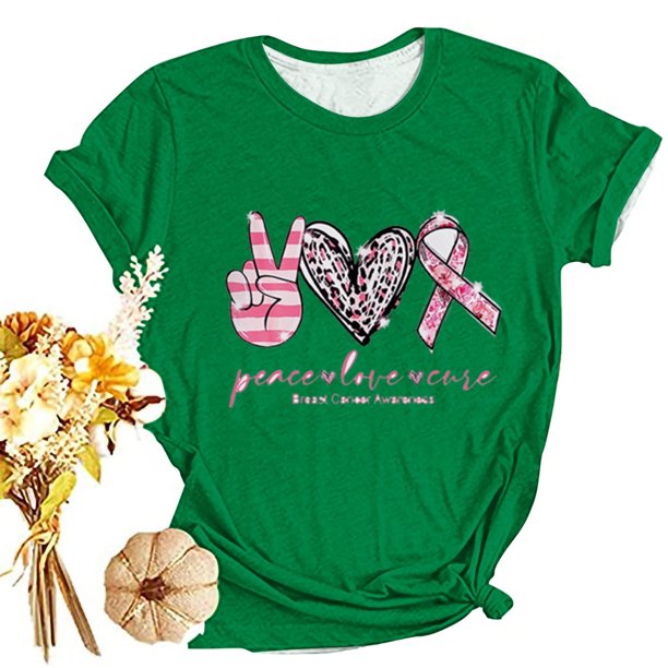 Fiudx Camisas de Mujer Camiseta de Manga Corta Holgada con Cuello Redondo y Estampado Informal a La Moda para Mujer
