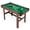 Green, variant on Costway 48" Pool Table for Kids & Adults with Full Set of Balls 2 Cue Sticks 2 Chalks Green