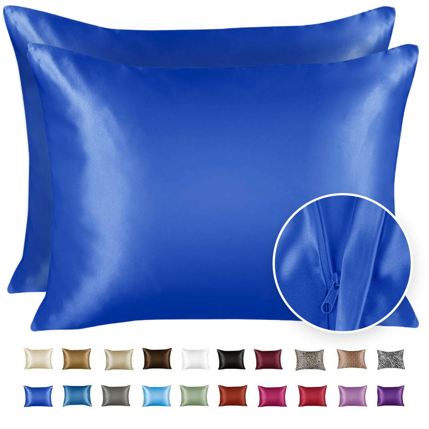 Luxury Satin Pillowcase for Hair and Skin Standard Satin Pillowcase