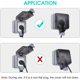 thumbnail image 5 of Enchufe impermeable IP66, enchufe impermeable para pared exterior, caja de enchufe de pared a prueba de polvo para uso interior y exterior (con interruptor, B), 5 of 5