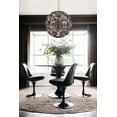 thumbnail image 2 of ESM-4006-AG-SM Crystorama Lighting Esme - 9 Light Pendant-25.25 Inch Tall and 22.5 Inch Wide-Aged Brass Finish-Smoked Glass Color, 2 of 8