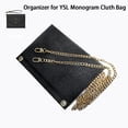 thumbnail image 2 of Se adapta al bolso de mano con monograma de YSL, organizador de lujo con inserto y cadena, bolso cruzado, bolso de diseñador, forro interior para bolsas de cosméticos, 2 of 5