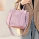 thumbnail image 2 of 873 Bolso Bandolera Portátil Multifuncional Nailon Color Sólido Y Versátil para Mujer (rosa), 2 of 5