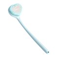 thumbnail image 2 of Shower Brush Long Handle Back Scrubber 16.54 Inch Soft Nylon Body Brush with Non-Slip Grip Blue Bath Accessory 1 Pack, 2 of 7