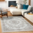 thumbnail image 4 of Brown Oriental Area Rugs for Living Room Washable Rugs Boho Moroccan Area Rug Soft Neutral Geometric Bohemian Carpet Distressed Indoor Rug for Bedroom Dining Room Office Foldable Nonslip Rug, 4 of 9