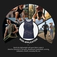 thumbnail image 7 of Uemuo Sunflowers Pattern Men's Muscle Shirts Sleeveless Dry Fit Gym Workout Tank Top Lightweight Sports Tank Top Beach Tank Top, Loose-fit Sleeveless Shirt-XX-Large, 7 of 7
