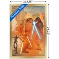 thumbnail image 3 of Star Wars: Revenge Of The Sith - Celebration Mural Wall Poster, 14.725" x 22.375", Framed, 3 of 3