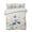 Blue Beige, variant on Quilts Twin Size, Blue Flowers Rustic Soft Comforter Bedding Set for Bed, Spring Vintage Botanical Floral Beige Lightweight Quilted Bedspread with Pillow Cover(2 Pieces) for All Season, 68x86 Inch