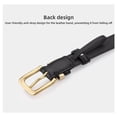 thumbnail image 3 of Spring new women's belt women's first layer cowhide decoration simple and versatile with jeans thin belt women's leather, 3 of 6