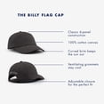 thumbnail image 4 of Gorra Tommy Hilfiger Billy Corner con bandera para hombre, color negro, 4 of 5
