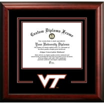 Virginia Tech Hokies 13.5 x 15.5 Spirit Diploma Frame